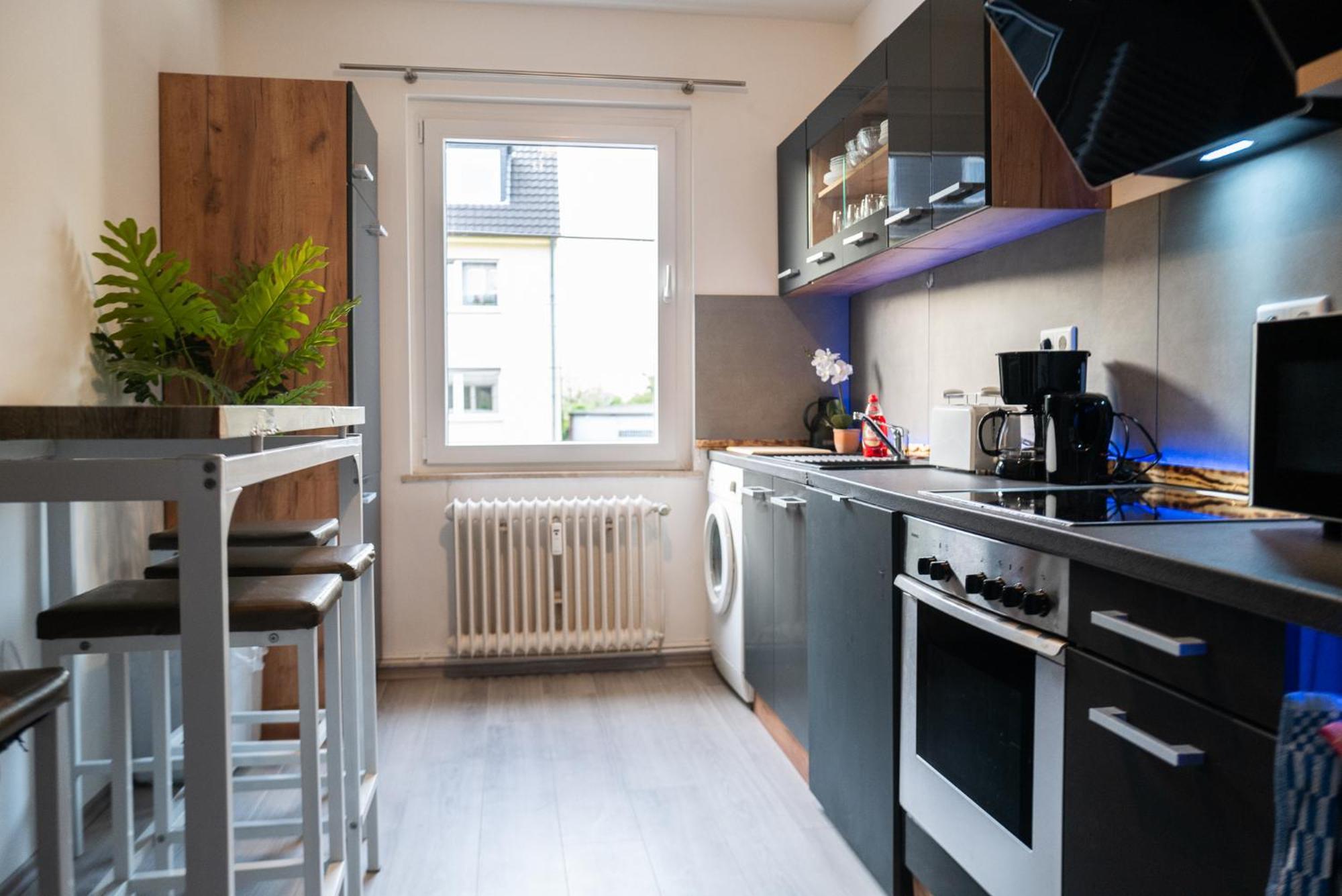 #412 Komfortable, Stilvolle Wohnung Fuer 6 Personen Mülheim an der Ruhr Extérieur photo